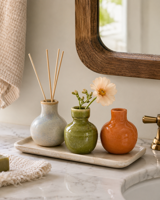 Handmade Mini Ceramic Bud Vase