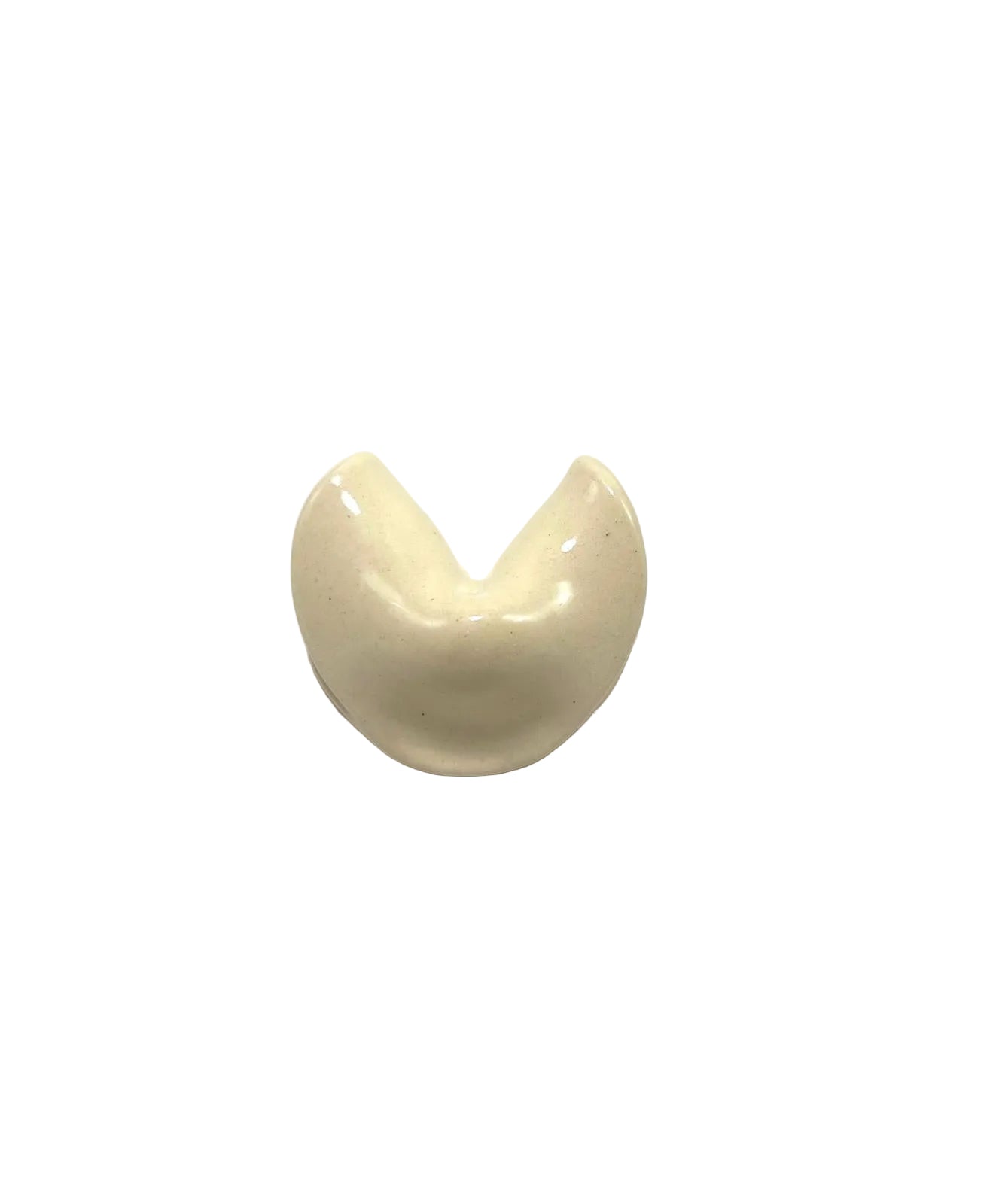 Handmade Ceramic Fortune Cookie