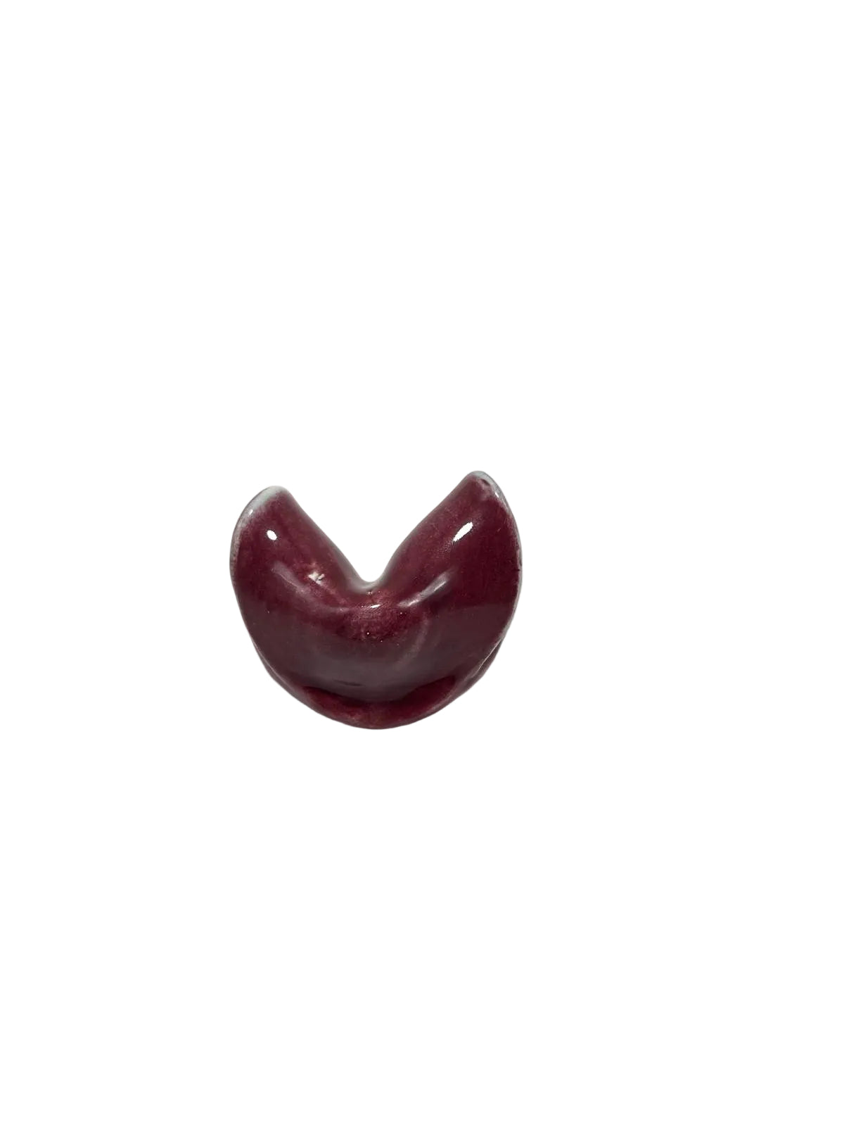 Handmade Ceramic Fortune Cookie