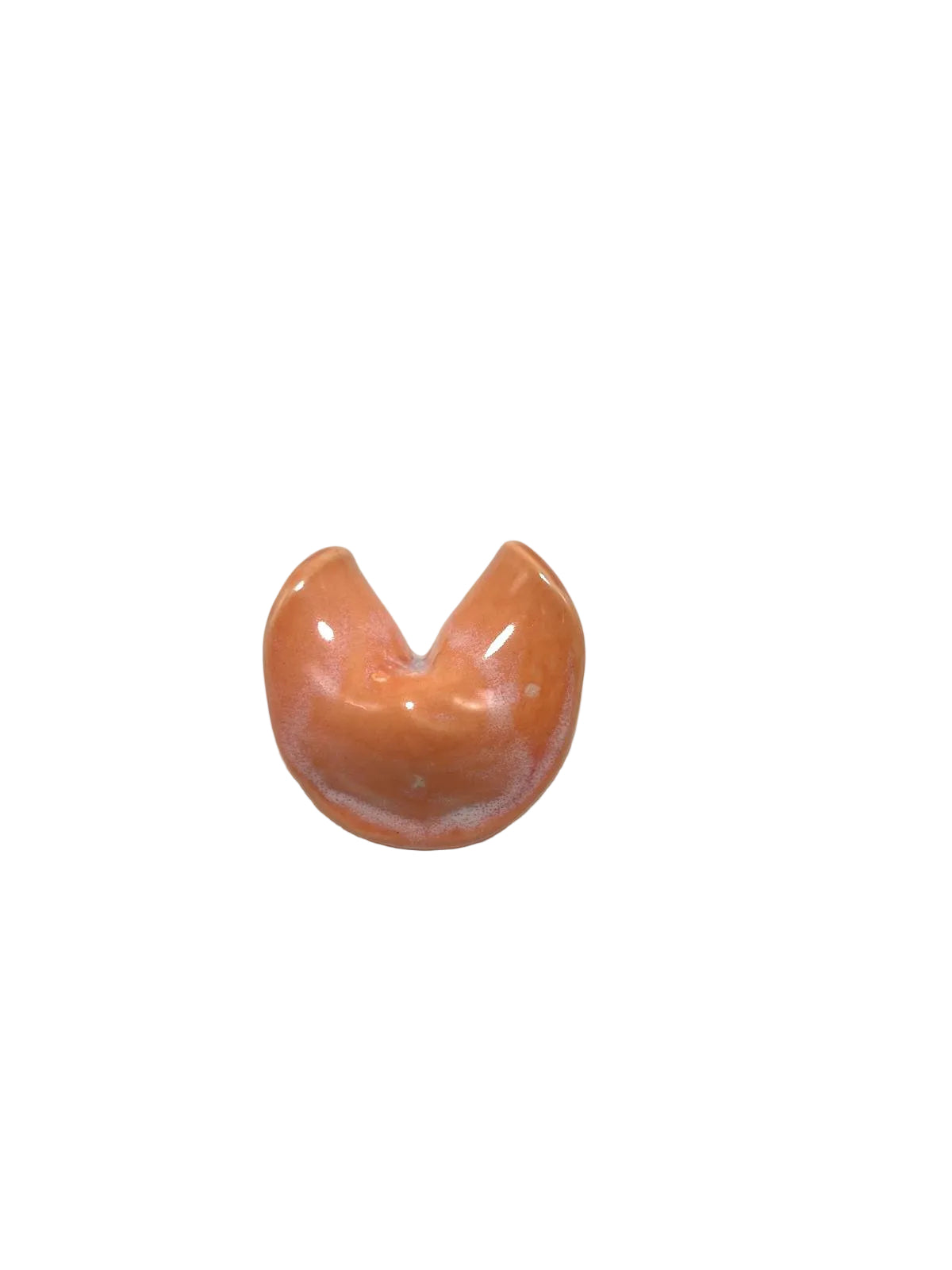 Handmade Ceramic Fortune Cookie