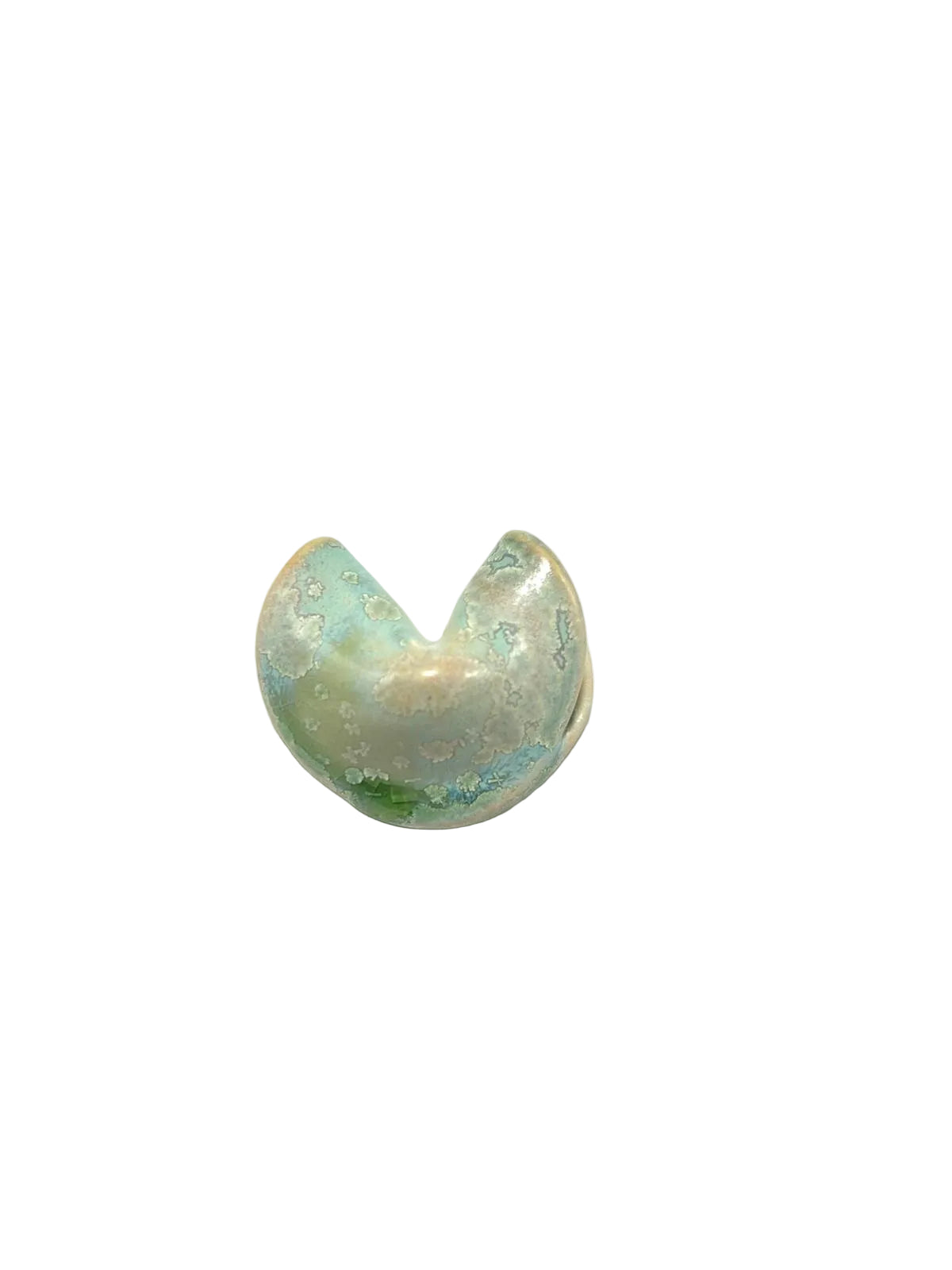 Handmade Ceramic Fortune Cookie