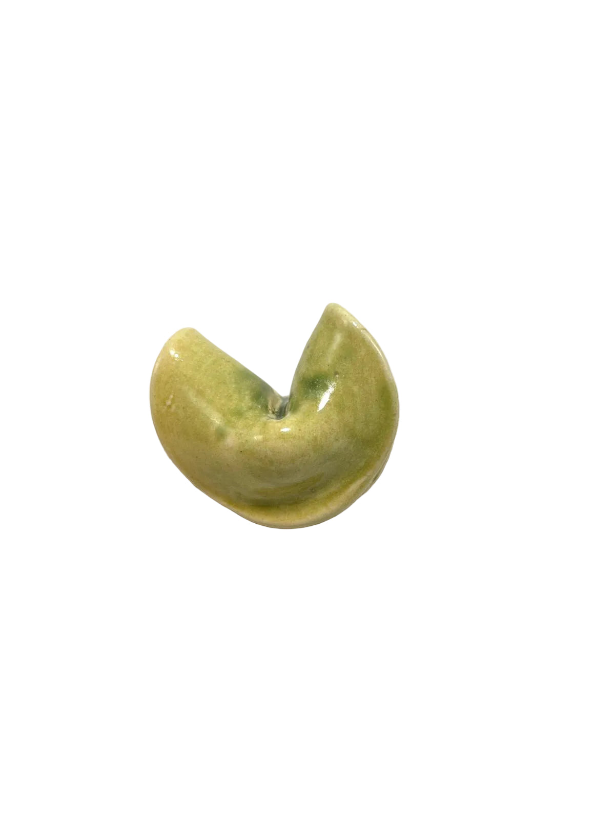 Handmade Ceramic Fortune Cookie