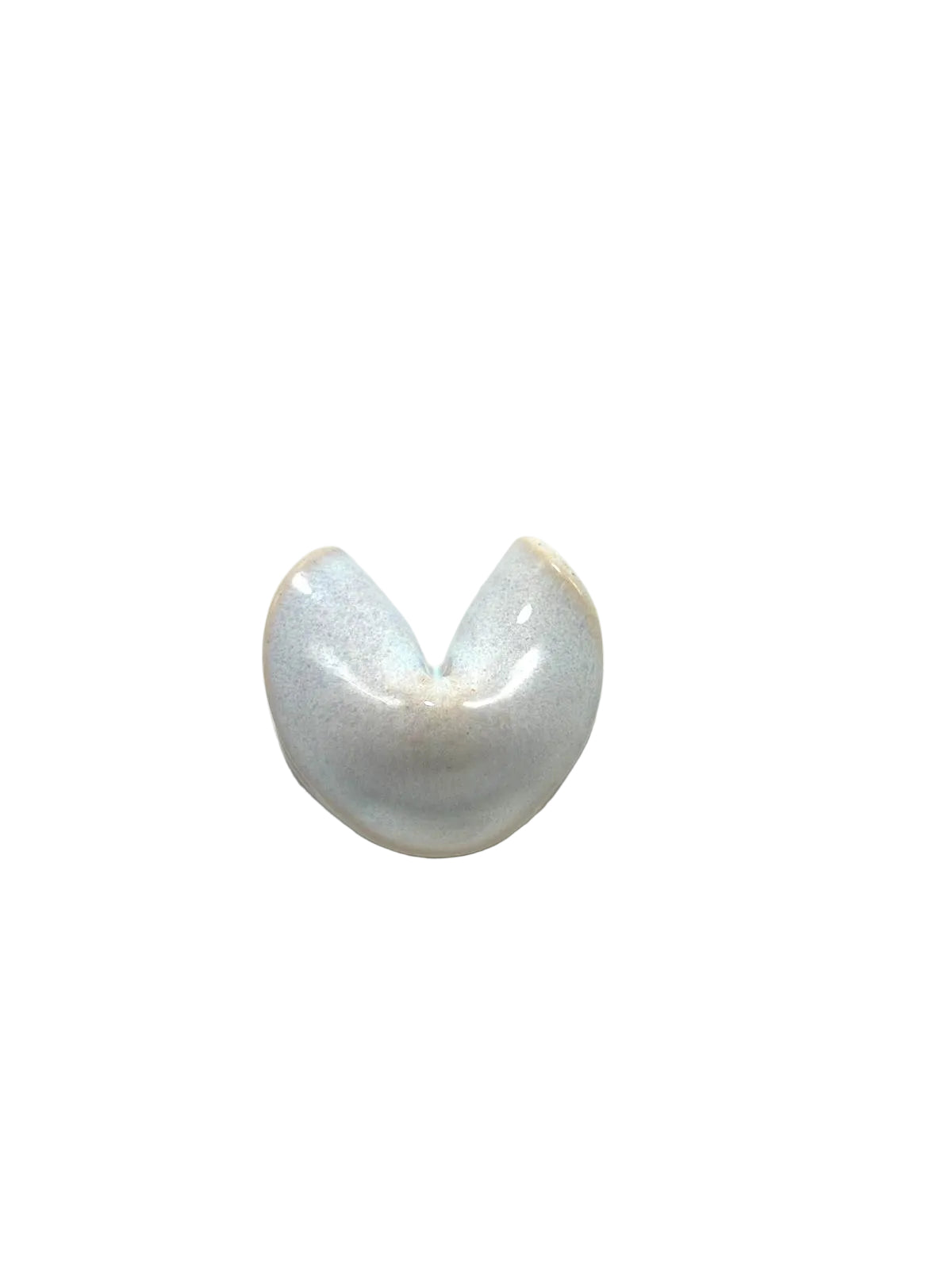 Handmade Ceramic Fortune Cookie