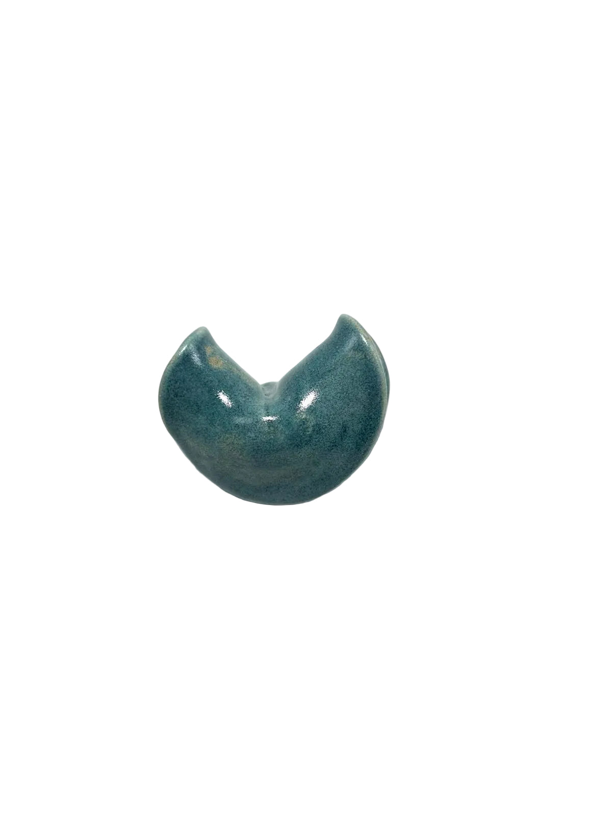 Handmade Ceramic Fortune Cookie