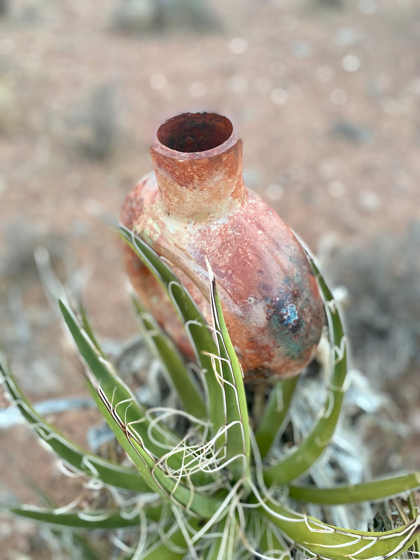 Saggar Donut Vase